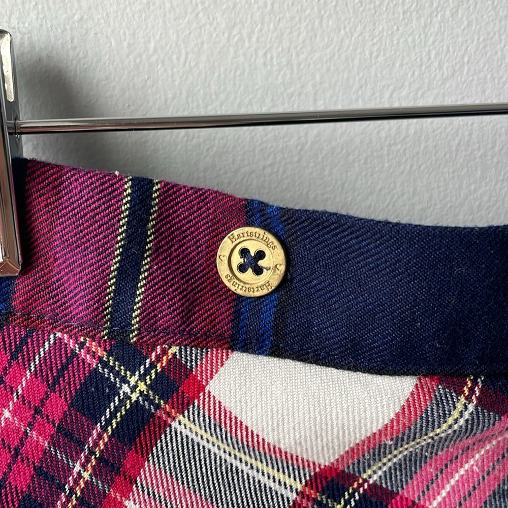 Hartstrings Plaid Pleated Girls Skirt - Picture 3 of 7